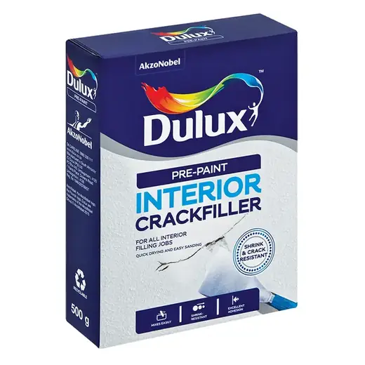 DULUX Prepaint Crackfiller Interior- 500G – White