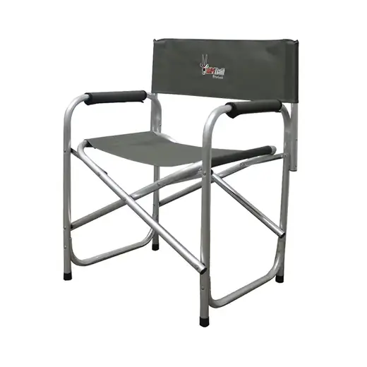 AFRITRAIL Rhebok Aluminium Directors Chair – 130KG – Amish Green