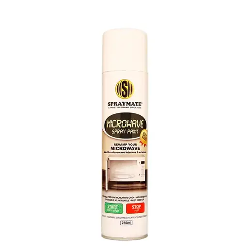 SPRAYMATE Artistic Microwave – 250ML – White